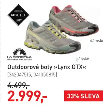 Intersport La sportiva outdoorové boty >>lynx gtx<< nabídka