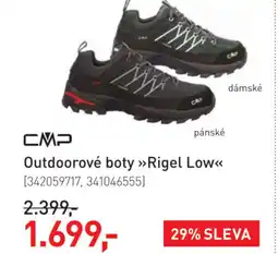 Intersport Cmp outdoorové boty >>rigel low<< [342059717, 341046555] nabídka