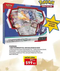Wiky Pokémon 1 box pokémon TCG: archaludon ex box nabídka