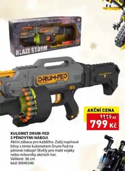Wiky Kulomet drum-fed s pěnovými náboji nabídka