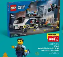 Wiky LEGO® City 60418 Mobilní kriminalistická laboratoř policistů nabídka