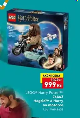 Wiky LEGO® Harry Potter 76443 Hagrid a Harry na motorce nabídka