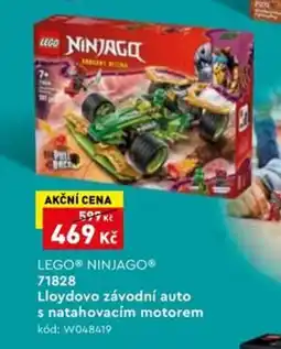 Wiky LEGO® Ninjago 71828 Lloydovo závodní auto s natahovacím motorem nabídka