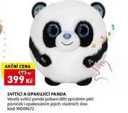 Wiky Svítící a opakující panda nabídka