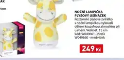 Wiky Noční lampička plyšový usínáček nabídka