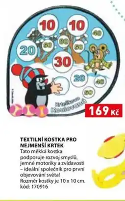 Wiky Textilní kostka pro nejmenší krtek nabídka