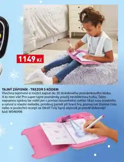 Wiky Tajný zápisník - trezor s kódem nabídka
