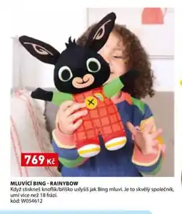 Wiky Mluvící bing - rainybow nabídka
