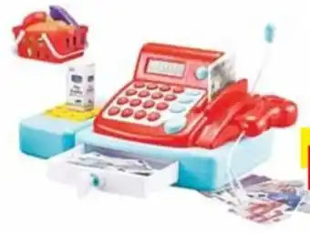 Wiky Pokladna s doplňky s efekty nabídka