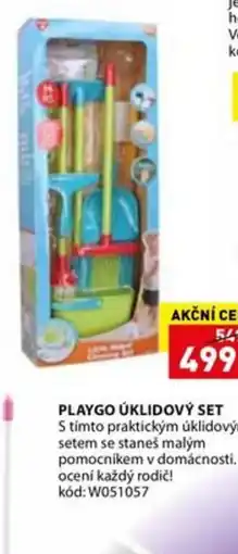 Wiky Playgo úklidový set nabídka