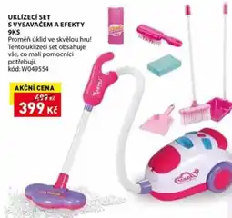 Wiky Uklízecí set svysavačem a efekty nabídka