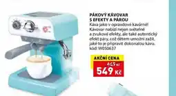 Wiky Pákový kávovar s efekty a párou nabídka