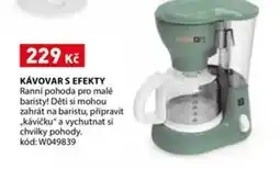 Wiky Kávovars efekty nabídka
