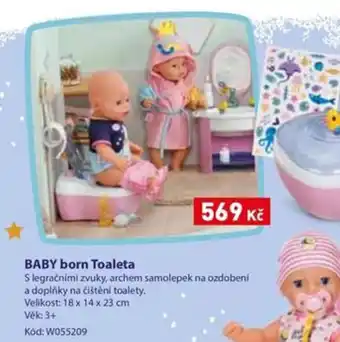 Wiky Baby born Toaleta nabídka