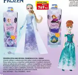 Wiky Frozen spin and reveal panenka Elsa / Anna nabídka