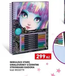 Wiky Nebulous Stars Omalovánky s černými stránkami isadora nabídka