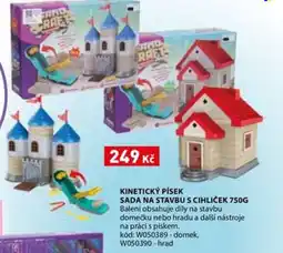 Wiky Kinetický písek sada na stavbu s cihliček nabídka