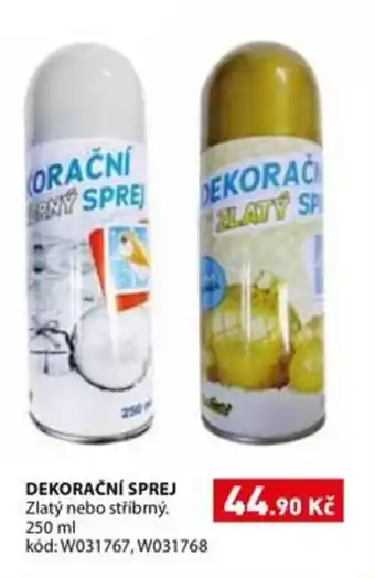 Wiky Dekorační sprej nabídka
