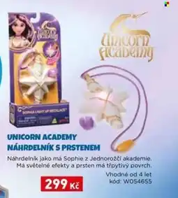 Wiky Unicorn academy náhrdelník s prstenem nabídka