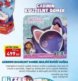 Wiky Gábinin kouzelný domek hrající kočičí ouška nabídka
