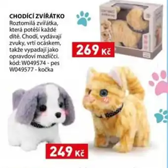 Wiky Chodící zvířátko nabídka
