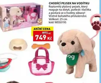 Wiky Chodící pejsek na vodítku nabídka