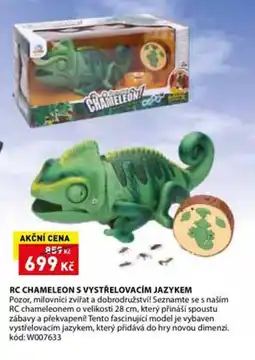 Wiky RC Chameleon s vystřelovacím jazykem nabídka