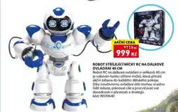 Wiky Robot střílející míčky RC na dálkové ovládání nabídka