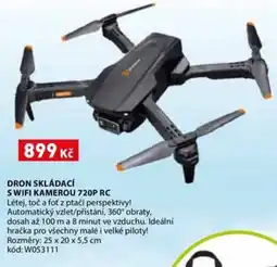 Wiky Dron skládací s wifi kamerou 720P RC nabídka