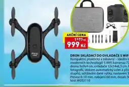 Wiky Dron skládací do ovladače s wifi kamerou 720P RC nabídka