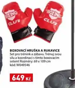 Wiky Boxovací hruška a rukavice nabídka