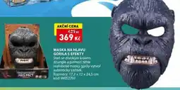 Wiky Maska na hlavu gorila s efekty nabídka