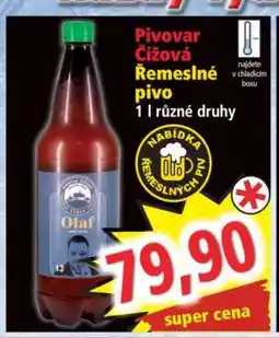 Norma Pivovar Čížová Řemeslné pivo nabídka