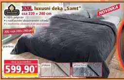 Norma XXL luxusní deka „Samt“ nabídka