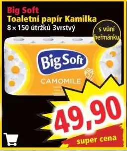 Norma BIG SOFT TOALETNÍ PAPÍR KAMILKA nabídka