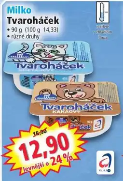 Norma Milko Tvaroháček nabídka