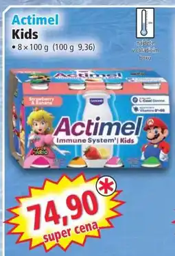 Norma Actimel Kids nabídka