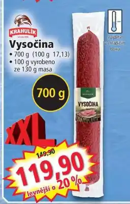 Norma Vysočina nabídka