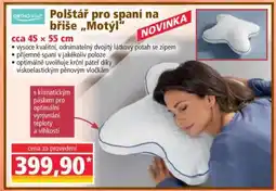 Norma Polštář pro spaní na břiše „Motýl“ nabídka