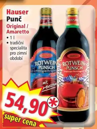 Norma Hauser Punč Original / Amaretto nabídka