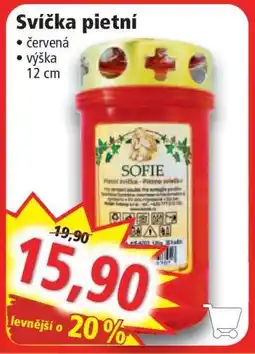 Norma Svíčka pietní nabídka