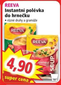 Norma REEVA Instantní polévka do hrnečku nabídka