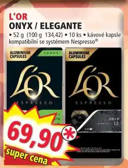 Norma L'OR ONYX / ELEGANTE nabídka