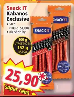 Norma SNACK IT Kabanos exclusive nabídka