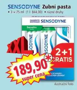 Norma Sensodyne zubní pasta nabídka