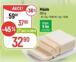 Globus Máslo nabídka