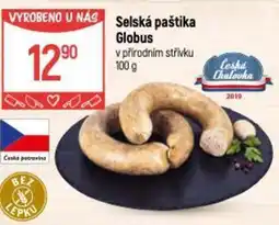 Globus Selská paštika Globus v přírodním střivku nabídka