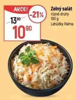 Globus Zelný salát různé druhy nabídka