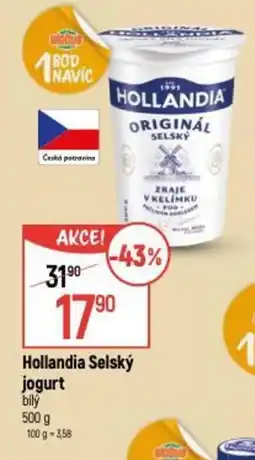 Globus Hollandia Selský jogurt bílý nabídka