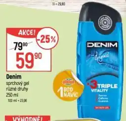 Globus Denim sprchový gel nabídka